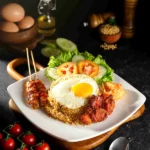 Menu 88Lounge nasi goreng sate ayam