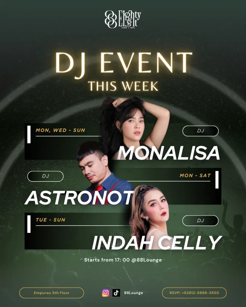 DJ Event at 88 Lounge